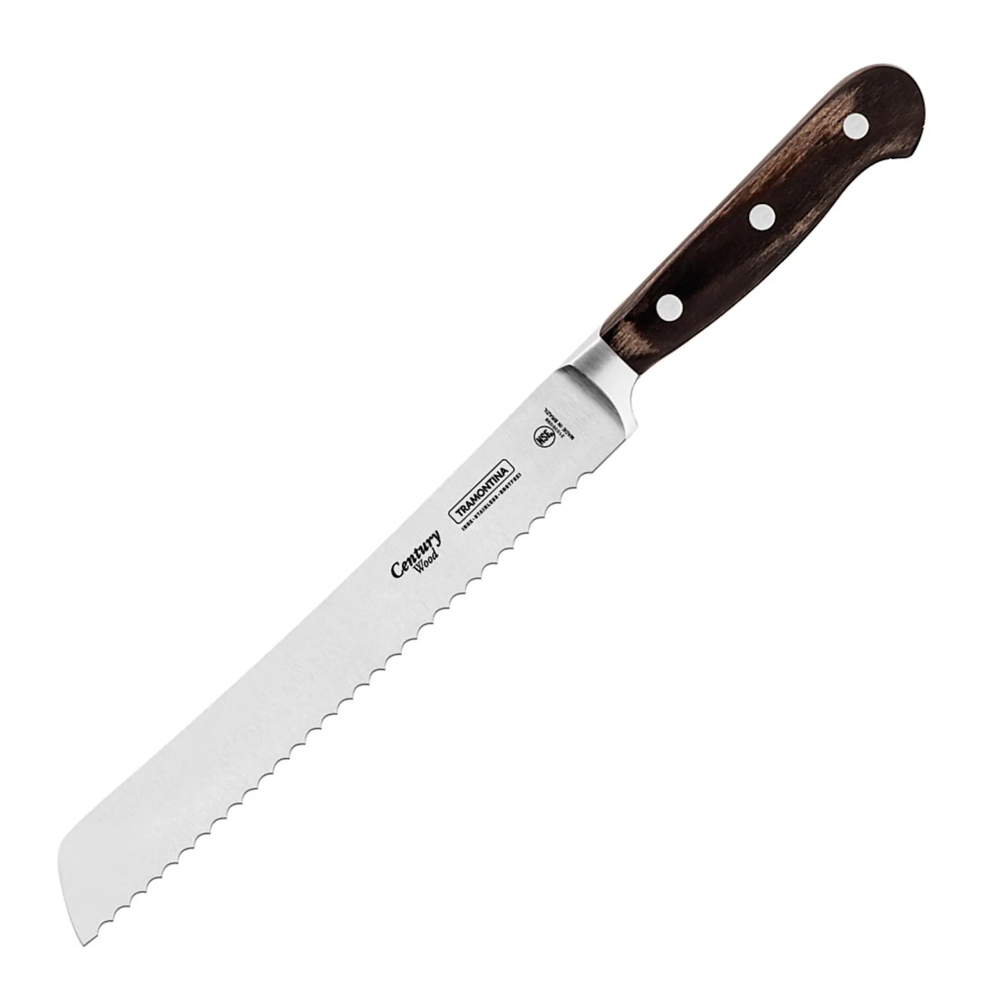 Tramontina Polywood FSC Skrellekniv 7,5 cm – Brun/Trä