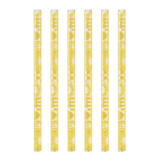 Modern House - Mumienparty - Strohhalme 6er-Pack