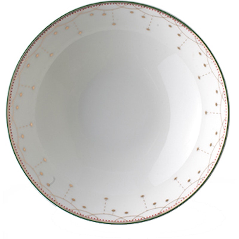 Wik & Walsøe Julemorgen Teller 2er-Set – Bone China Weihnachtsteller